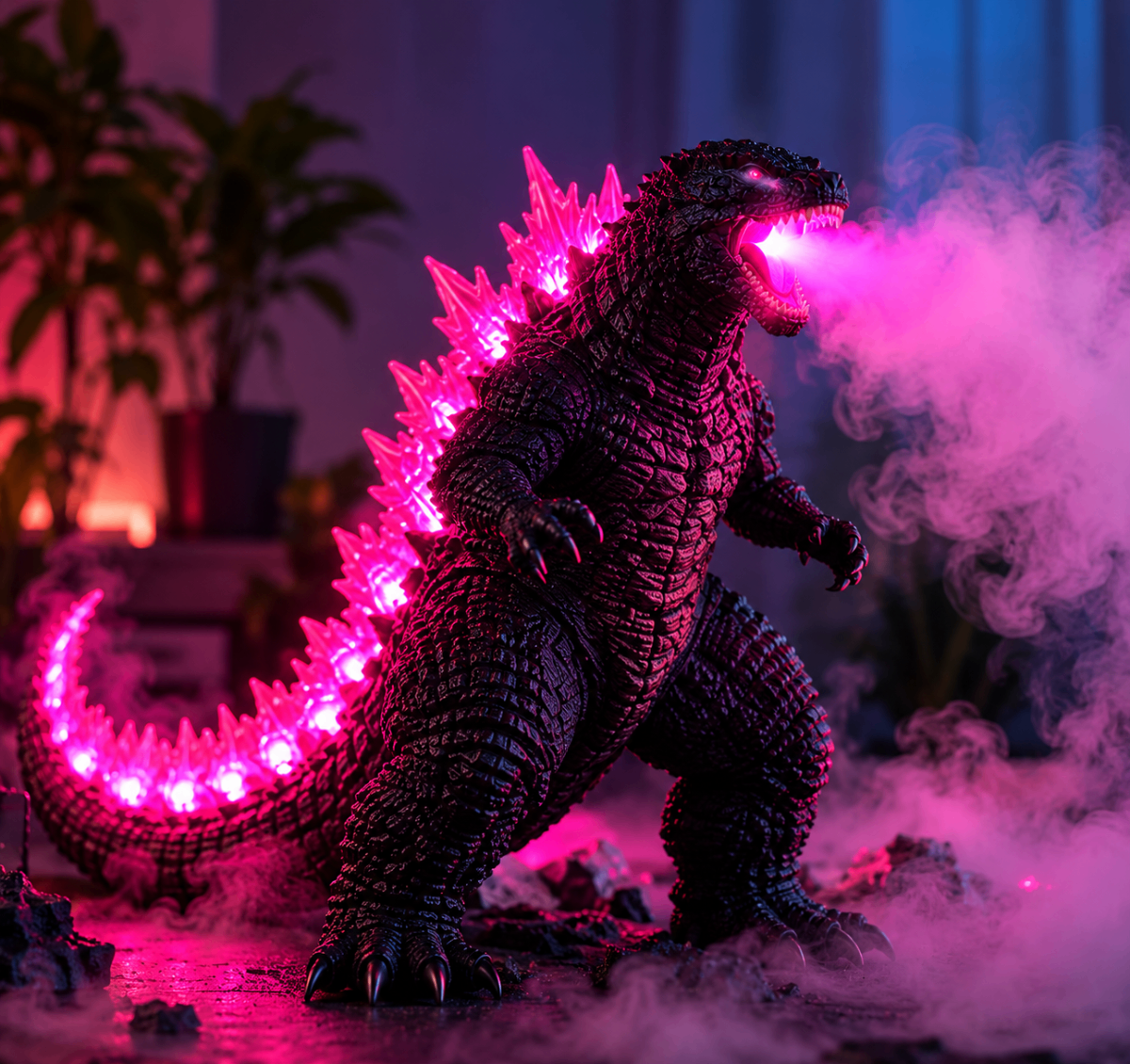 Godzilla LED Mist Figure