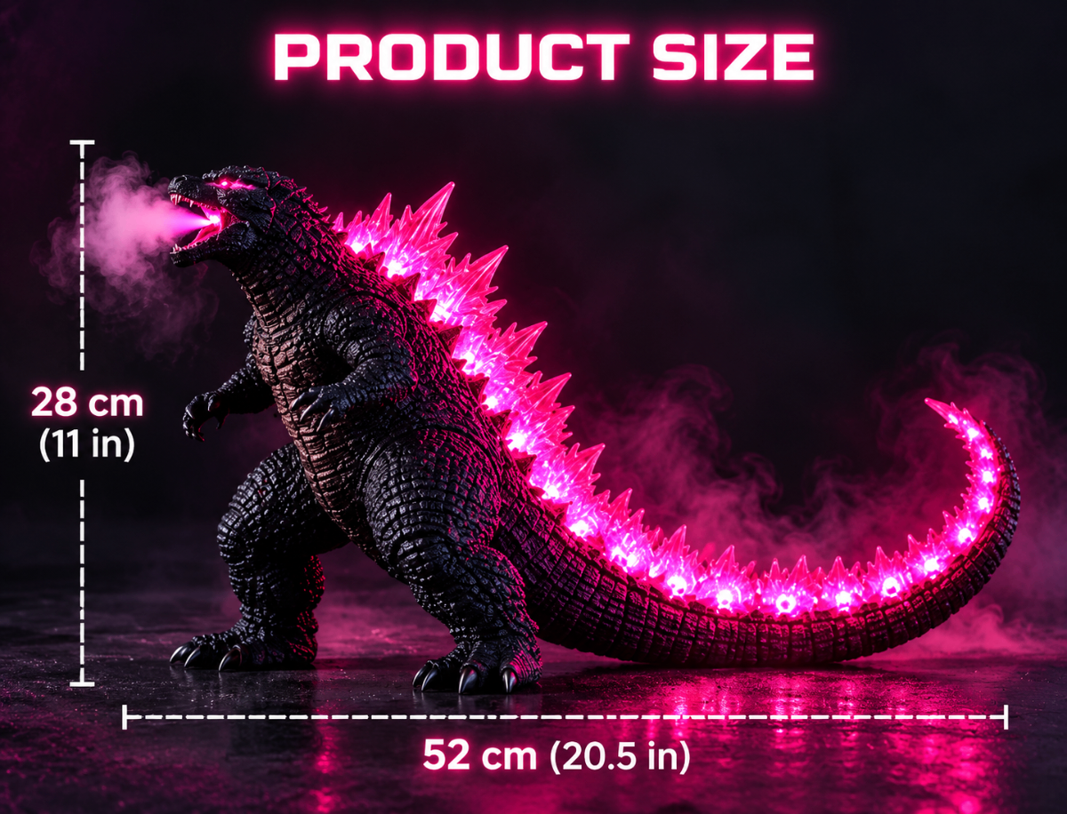 Godzilla LED Mist Figure