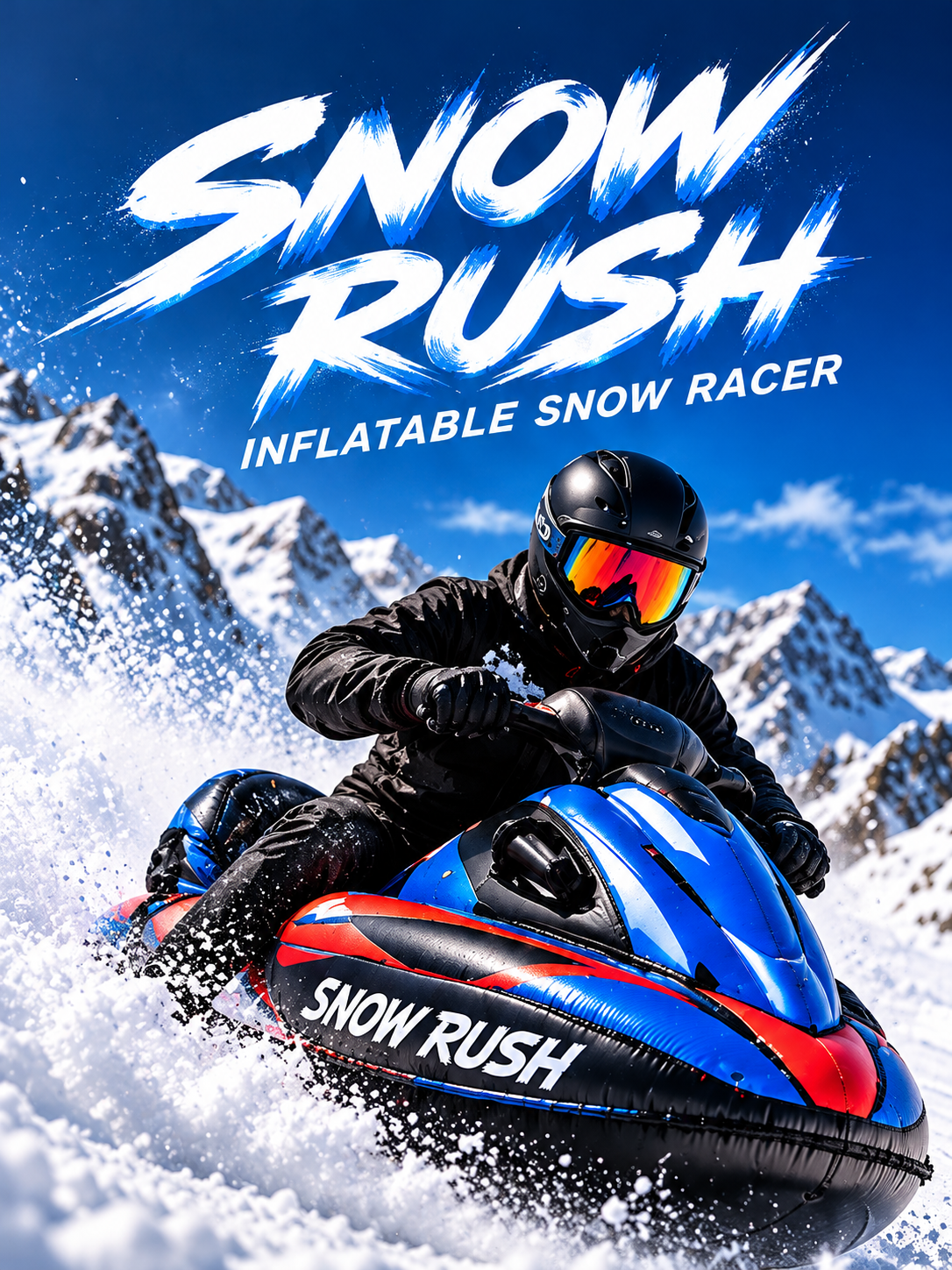Snow Rush Inflatable Snow Racer